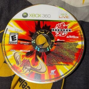 Microsoft Xbox 360 Bakugan Battle Brawlers Video Game Rated E For Everyone Used.